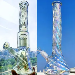 Bong In Vetro Grande Da 20 Bong Con Becher Narghilè Bong Da 9 Mm Con Spessore Di 7 Mm Bong Con Becher Spesso Super Pesante Bong Acqua In Vetro Di Grandi Dimensioni - Foto 5