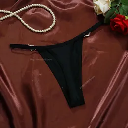 Perizoma Bikini Con Catena A Goccia E Strass – Mutandine Estive Nere Con Gioiello Per Corpo, Sexy Per Feste E Spiaggia