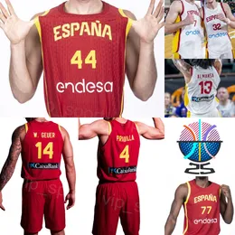 Printed Basketball Spain EuroBasket 22 Santi Yusta Jersey 2025/26