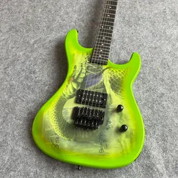 In Stock Amber Sunburst Ash Top Electric Guitar, Maple Neck