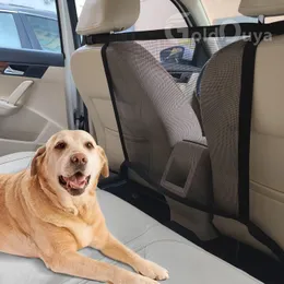 Heavy-Duty Adjustable Car Dog Barrier for Back Seat SUV Auto