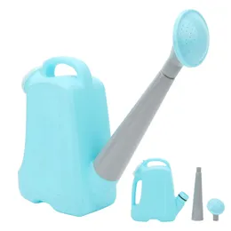 2 Annaffiatoi Da 5 Litri In Plastica - Con Doccetta E Manico, Per Giardino E Piante, Colorati