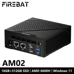 FIREBAT T2 MiniPC Intel N150 Çift Bant WiFi5 BT42 16GB 512GB