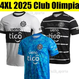 2025 Club Olimpia 120 Anos Soccer T Shirts 4XL Sizes
