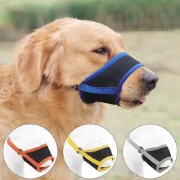 Pet Muzzle Fastener Tapes Adjustable Anti-Barking Soft Breathable