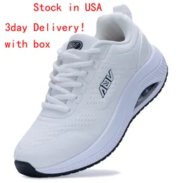 Scarpe Da Corsa Donna Con Cuscino D'Aria – Leggere E Traspiranti – Slip On Per Palestra, Jogging E Tennis – Taglie USA 5.5-11