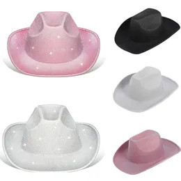 30-Pack Mini Pink Cowboy Hats - Plastic Tiny Hats For Dolls, Decor, Parties & Craft Projects