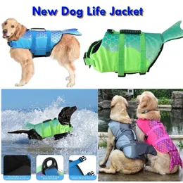 Cyeollo Dog Life Jacket Reflective Mermaid Dog Life Vest For - Main Image