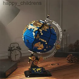 20cm AR Intelligent 3D Stereo Globe: Seven-Color Touch Light Fun