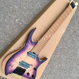 In Stock Amber Sunburst Ash Top Electric Guitar, Maple Neck