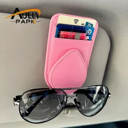 Porta Occhiali Da Sole Per Auto - Clip Magnetica Per Visiera, In ABS E Silicone - Foto 12