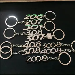 Portachiavi Auto In Fibra Di Carbonio Per Peugeot 206 - Con Anello A D Rotante, Cacciavite E Portachiavi Aggiuntivi, Design Pratico Anti-smarrimento
