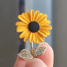Colorful Daisy Sunflower Brooch Pins - Bohemian Lapel Pins For Women, Metal Enamel Flower Badge - View #11