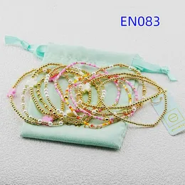 Confezione Da 9 Braccialetti NLCAC Per Il Giorno Della Partita Braccialetti Elastici Impilabili Con Perline Heishi Gioielli Preppy Braccialett~p122791433