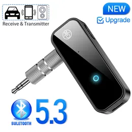 Adattatore Bluetooth 5.1 TX/RX – Trasmettitore E Ricevitore Audio Con Jack 3.5mm, Per TV, Auto, Aereo, Fino A 15 Ore Di Autonomia