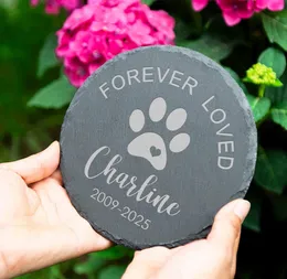 Targa Tomba Animale Domestico Pietra Memoriale Personalizzata Per Animali Domestici - Lapide Incisa Per Cane, Gatto, Pennarello Memoriale Cane Gatto Targa Tomba Animale Domestico Pietra Memoriale Personalizzata Per Animali Domestici - Lapide Incisa Per Cane, Gatto, Pennarello Memoriale Cane Gatto