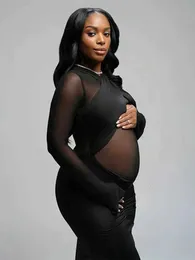 Materni Photography Gown Sexy Fashionable Black Stretch Cotton Floor Length  Dress Baby Showers Pregnancyphoto Shoot CostumeXJ241213 From  Happy_clothes_house, $11.65 | DHgate.Com