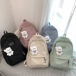 Cute Backpack For College & High School - Aesthetic Bookbag For Women And Men, Machine Washable