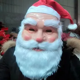thumbnail image 2 of Funny Santa Beard Costume White Beard Christmas Santa Claus Beard Costume Accessories For Boys And Adults Disguise Santa 2 of 10
