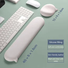 Giecy Tappetino Mouse Poggiapolsi,Gaming Mouse Pad Ergonomico in Gel