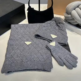 Set di cappello, sciarpa e guanti invernali, caldo, lavorato a maglia, scaldacollo in lana, cappello termico per sport all'aperto, sci, guanti da uomo e da donna, sciarpa e cappello per uomo, Caff