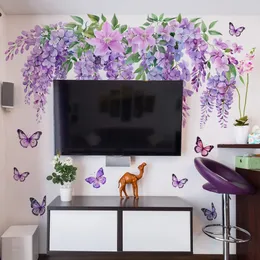 Uxcell 4-Pack Self-Adhesive Mirror Wall Stickers - Acrylic Hollow Mirror Tiles, 10x10cm, Purple, For Home Decor & Backgrounds - View #8