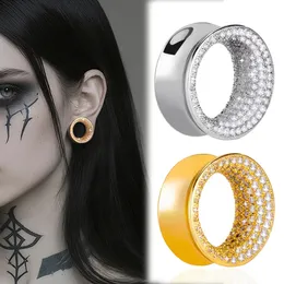 2 PC 6-16mm Stone Ear Tunnel Plugs Mixed Styles Single