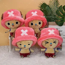 4 Styles Original One Piece Plush Tony Chopper Cute Face Stuffed Anime Doll Toy Cartoon Gift 24CM 251216