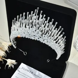 Czemo Copricapo da sposa con strass per capelli Corona di Fiori