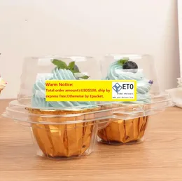 Shefa Set di 60 mini tazze da dessert, 70 ml, in plastica, trasparenti