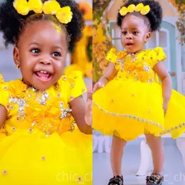 Varsany Maglietta Personalizzata Con Stelle Cristallizzate Per Bambine – Morbida 100% Cotone, Regalo Di Compleanno (Giallo, 5-6 Anni)