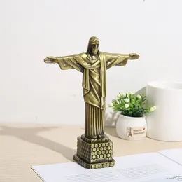 宗教美術　キリスト　金属　イタリア　置物　インテリア　工芸品　美術品　A2898 イエス・キリストのペンダント、ステンレス鋼イエスの作品、ホーム
