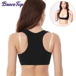 Body In Pizzo Per Reggiseno Posturale Da Donna Con Chiusura Anteriore, Copertura Completa, Supporto Schiena Senza Fili, Comodo, 2 Pezzi (beige E Bianco) Mark T Shirt, Multicolore, XL - Foto 9