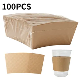 Lawei Confezione da 100 bicchieri per patatine fritte in carta kraft, porta patatine fritte usa e getta, da asporto per feste e popcorn, scatole per salumi