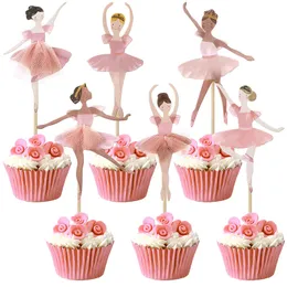 Ballett Cake Topper – Ballerina-Mädchen Zum Geburtstag
