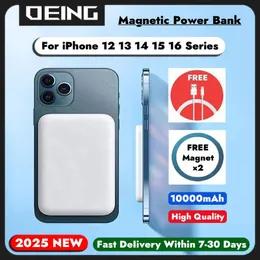 Power Bank Magnetico 10000mAh – Ricarica Wireless 20W, USB-C PD, Ultra Sottile, Compatibile Con IPhone E Smartphone MagSafe