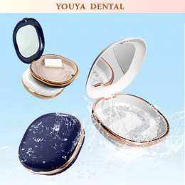 Retainer Case Mirror Denture Baths Box Orthodontic Dental Portable Round Braces Vent Holes Retainers Storage Container Teeth Mouth Guard, 1.0 Count For Sale New Zealand| New Collection Online| SHEIN New Zealand