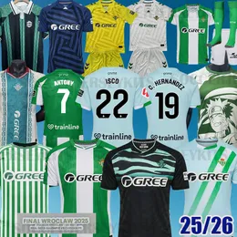 Real Betis 25 26 Mexico Soccer Apparel ANTONY 7 Camiseta De