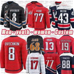 Custom Hockey Jersey: Doug Smith Moncton Hawks Style