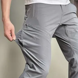 Pantaloni Da Trekking Uomo Elasticizzati, Impermeabili E Leggeri, Perfetti Per Pesca, Arrampicata E Lavoro