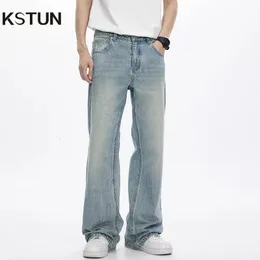 Black Ripped Jeans for Men, Hip Hop Rock Biker Style, Slim Fit