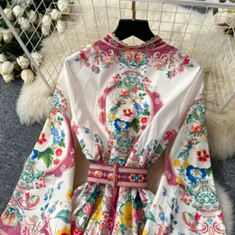 2025 Spring Holiday Floral Casual Floral Maxi Dress For