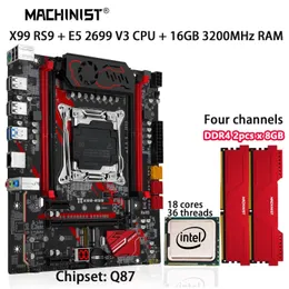 MACHINIST MR9A PRO MAX ATX Motherboard Set Kit LGA 2011 3 With