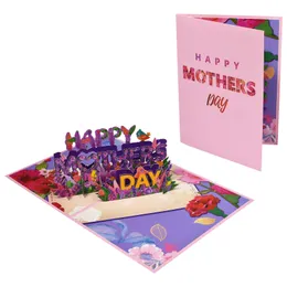 Biglietto Pop-Up 3D Con Albero Dell'Amore - Per San Valentino, Festa Della Mamma, Compleanno, Con Busta