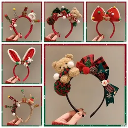 Weihnachts-Rentiergeweih-Stirnband – Gold, Mit Glöckchen, 13x10 Cm, Für Frauen & Mädchen