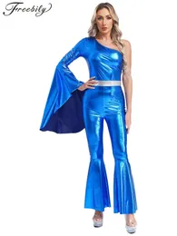 Ideas Adult Costume Child Abba Fancy Dress Retro Inspired Two Piece Dress  Set 70s Disco Costume