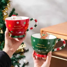 Ambiente Tazza di Natale 0.4 litri Fine Bone China Babbo Natale in panchina