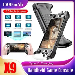 CONSOLE VIDEOGIOCO PORTATILE 4.3 8GB 32 BIT 10000 GIOCHI RETRO GAME