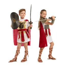Costume Gladiatore Romano Per Uomo | Gonna In Pelle PU Nera | Cosplay Taglia M
