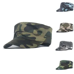 Camo Snapback Cap: Mens Womens Mesh Style, Flat Brim, Solid